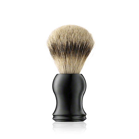 Golddachs Rasierpinsel Dachs-Zupfhaar schwarz