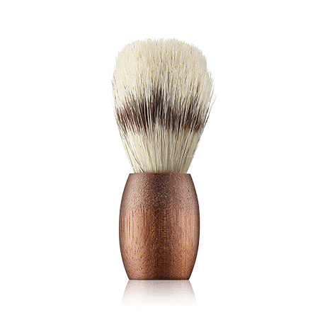 Golddachs Rasierpinsel Reine Borste Zedernholz