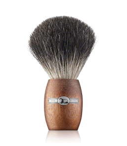 Golddachs Rasierpinsel Reines Dachshaar Zedernholz