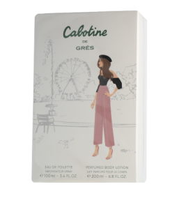 Grès Cabotine 100 ml EdT Set mit Body Lotion