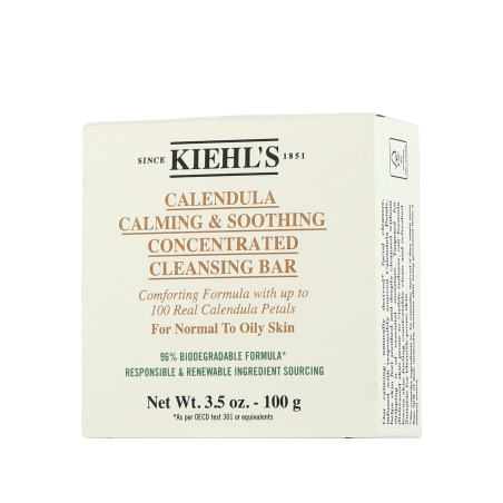 Kiehl's Calendula Calming & Soothing Concentrated Cleansing Bar (100 g)