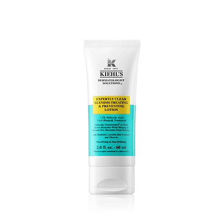 Kiehl's Face Care Expertly Clear Blemish-Treating & Preventing Lotion (60 ml)