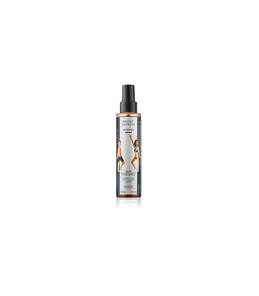 Académie Bronz'Express Lotion Auto-Bronzante Teintée Intense Visage & Corps (150 ml)