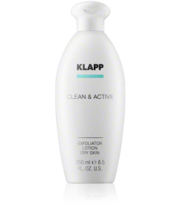 KLAPP Clean & Active Exfoliator Lotion Dry Skin (250 ml)
