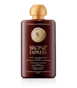 Académie Bronz'Express Lotion Auto-Bronzante Teintée Visage et Corps (100 ml)