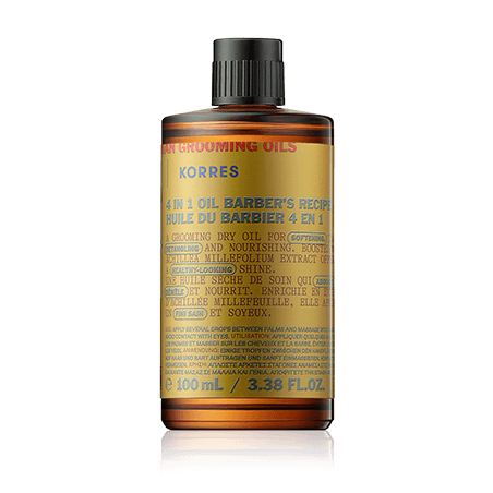 Korres Athenian Grooming 4 in 1 Oil Barber's Recipe (100 ml)