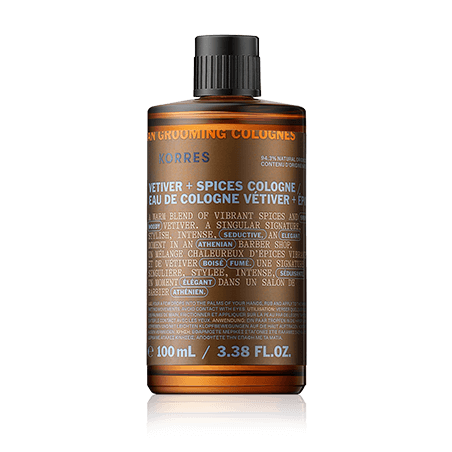 Korres Athenian Grooming Vetiver + Spices Eau de Cologne (100 ml)
