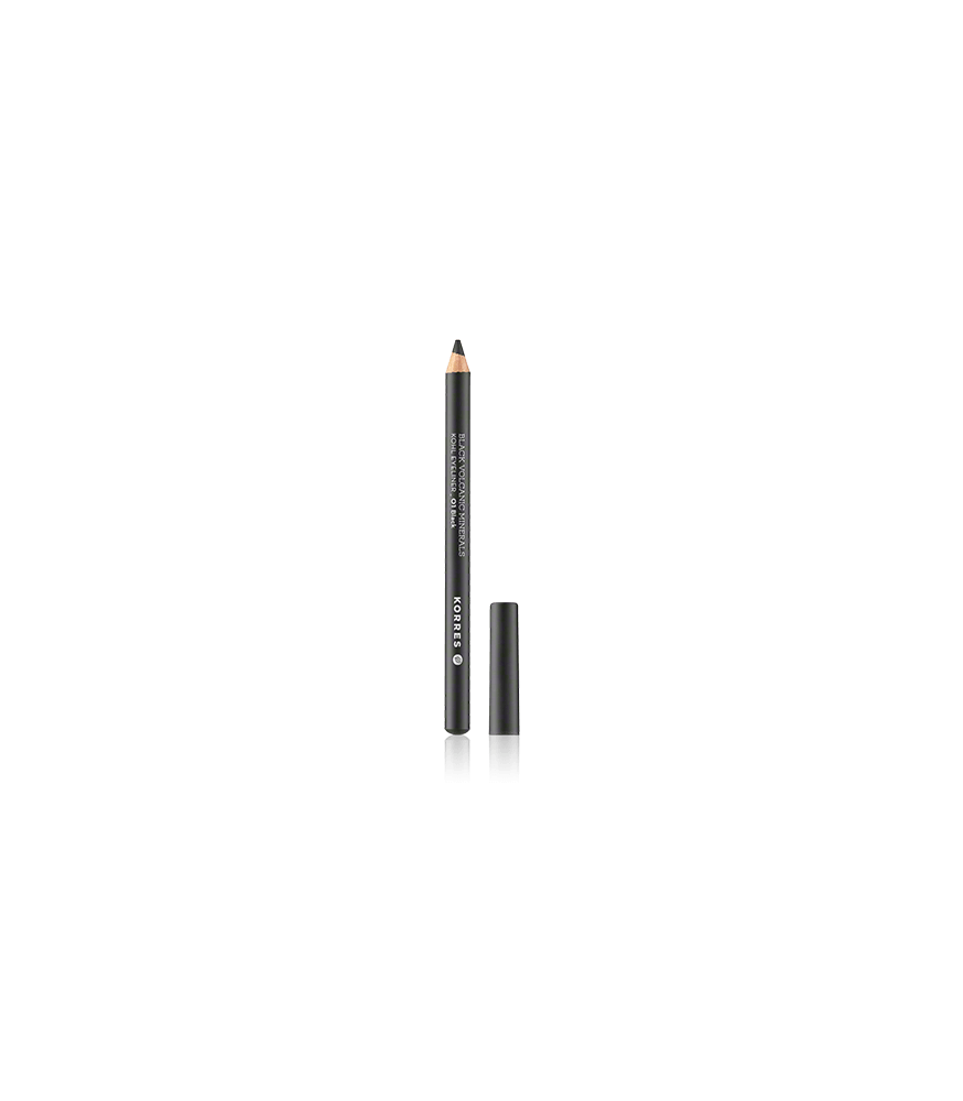 Korres Black Volcanic Minerals Eyeliner Kohl Eyeliner 01 Black (1