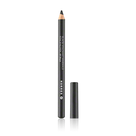 Korres Black Volcanic Minerals Eyeliner Kohl Eyeliner 01 Black (1