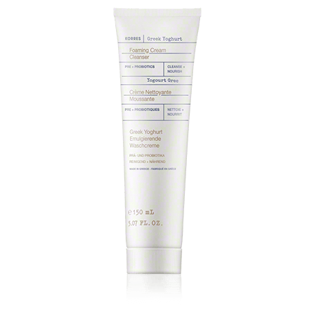 Korres Greek Yoghurt Pre + Probiotics Foaming Cream Cleanser (150 ml)