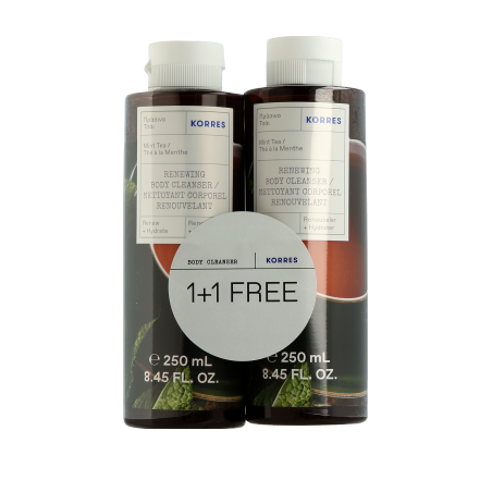 Korres Mint Tea Set mit Body Cleanser