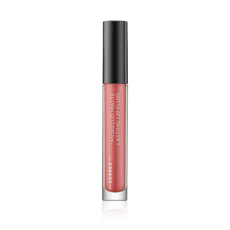 Korres Morello Matte Lasting Lip Fluid 06 Romantic Nude (3