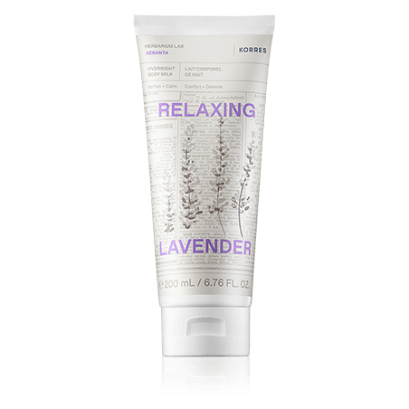 Korres Relaxing Lavender Overnight Body Milk (200 ml)