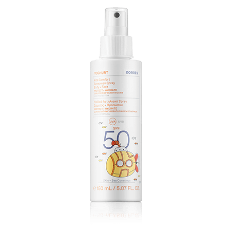 Korres Sun Care Kids Comfort Sunscreen Spray Body + Face SPF 50 (150 ml)