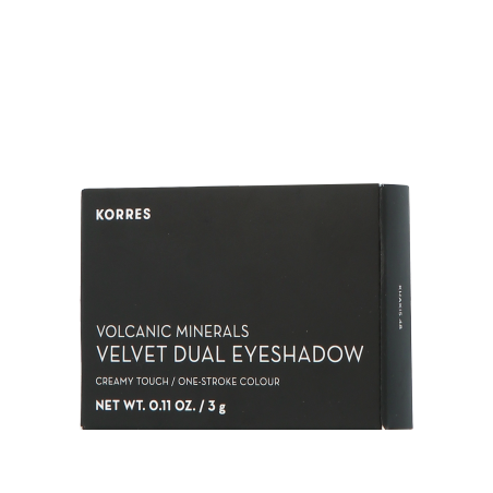 Korres Volcanic Minerals Velvet Dual Eyeshadow Palette Khakis 48 (3 g)