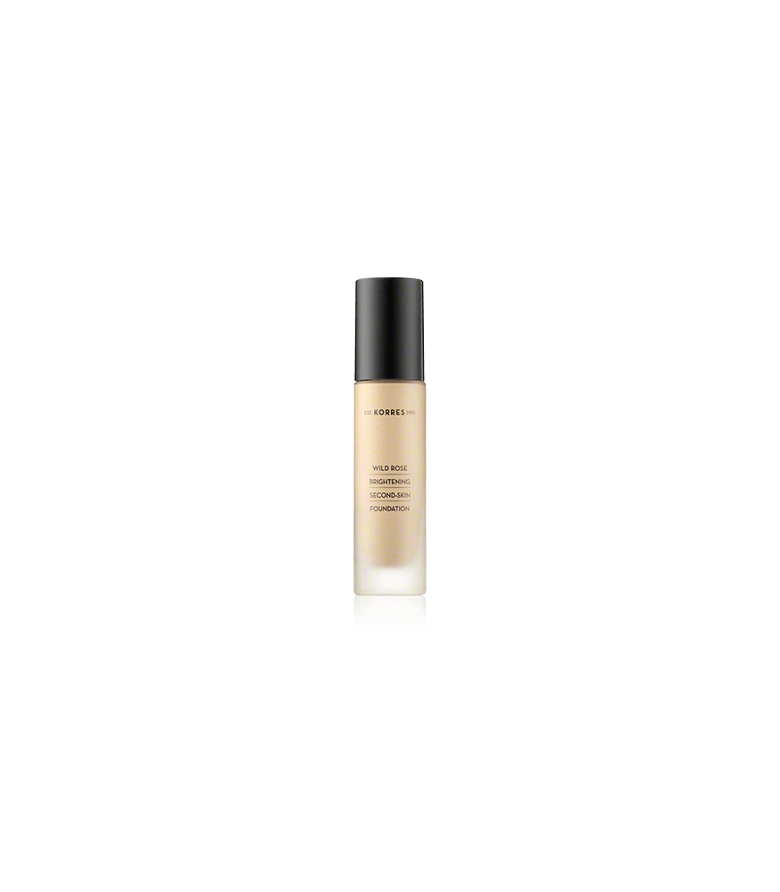 Korres Wild Rose Brightening Second-Skin Foundation WRF3 (30 ml)