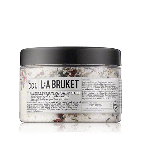 L:A BRUKET Cleansing 001 Sea Salt Bath Marigold/Orange/Geranium (450 g)