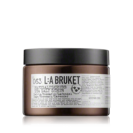L:A BRUKET Cleansing 063 Sea Salt Scrub Sage/Rosemary/Lavender (420 g)