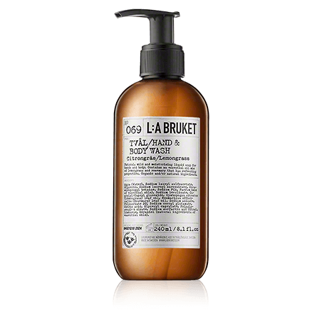 L:A BRUKET Cleansing 069 Hand & Body Wash Lemongrass (240 ml)