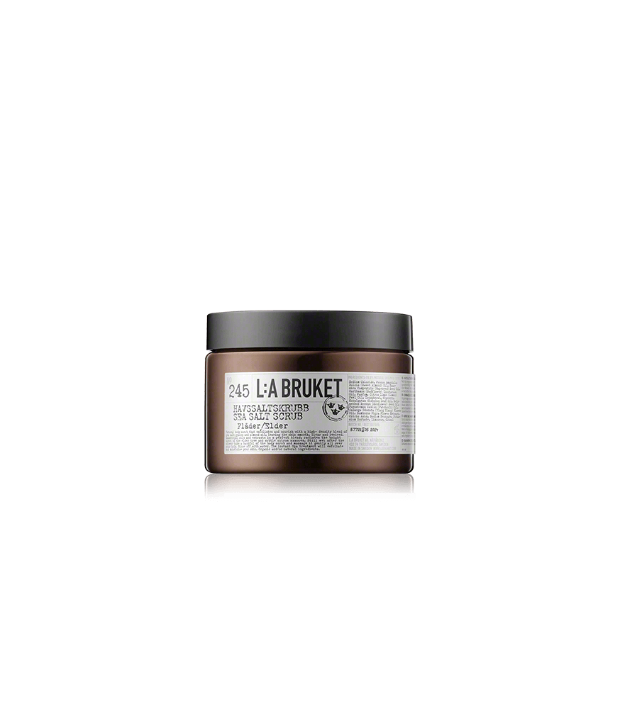 L:A BRUKET Cleansing 245 Sea Salt Scrub Elder (420 g)
