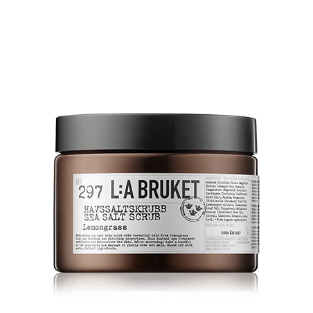 L:A BRUKET Cleansing 297 Sea Salt Scrub Lemongrass (420 g)
