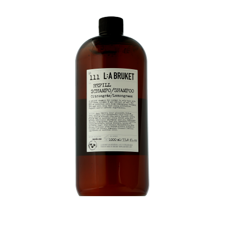 L:A BRUKET Hair Care 111 Shampoo Lemongrass Refill (1000 ml)