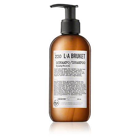 L:A BRUKET Hair Care 230 Shampoo Birch (240 ml)