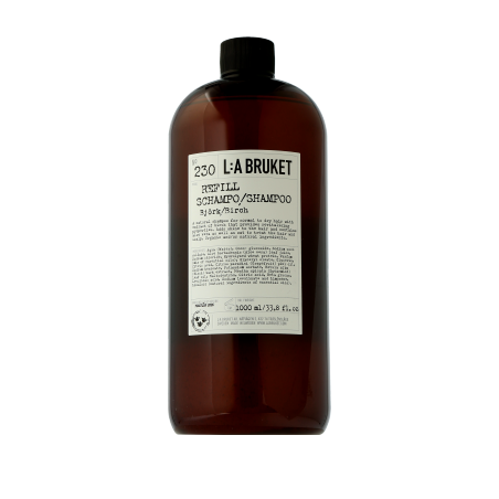 L:A BRUKET Hair Care 230 Shampoo Birch Refill (1000 ml)