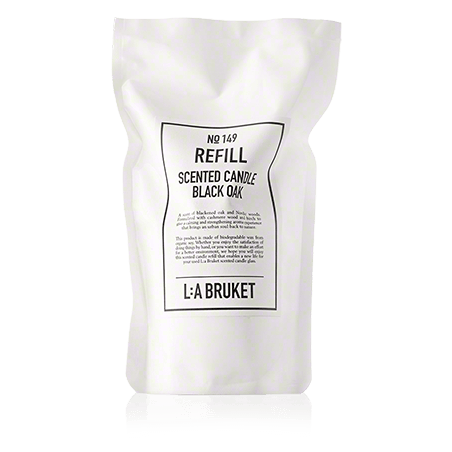 L:A BRUKET Home Fragrance 149 Refill Scented Candle Black Oak (260 g)