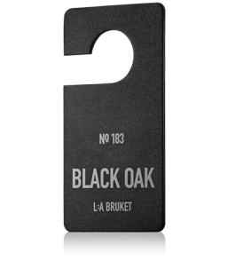 L:A BRUKET Home Fragrance 183 Fragrance Tag Black Oak