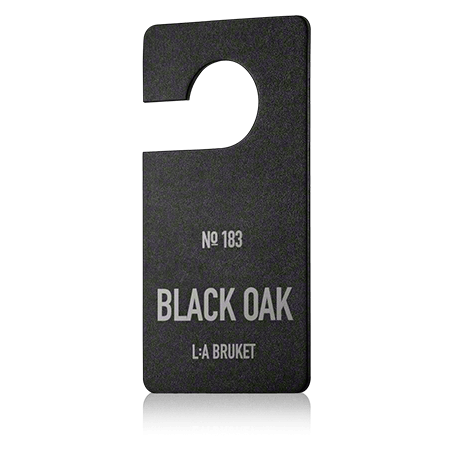 L:A BRUKET Home Fragrance 183 Fragrance Tag Black Oak