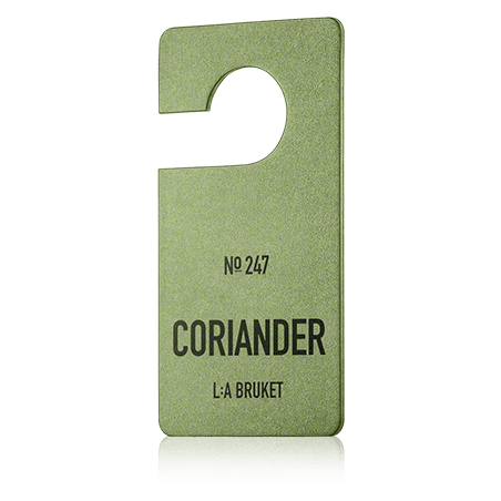 L:A BRUKET Home Fragrance 247 Fragrance Tag Coriander