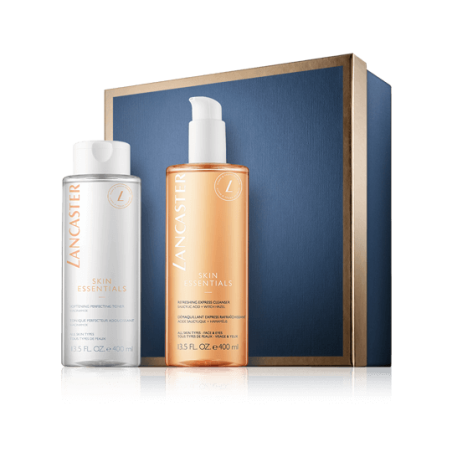 Lancaster Skin Essentials Set mit Express Cleanser & Toner