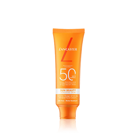 Lancaster Sun Beauty Sensitive Skin Mineral Face Cream SPF 50 (50 g)