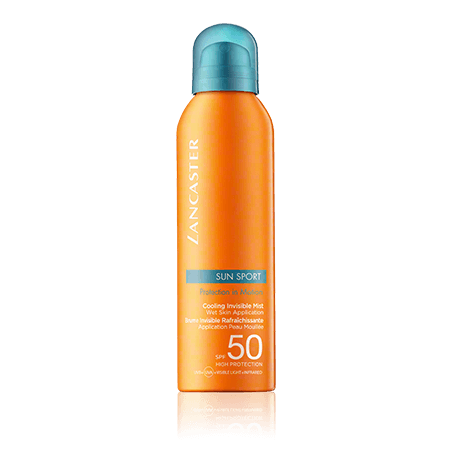 Lancaster Sun Sport Cooling Invisible Body Mist Wet Skin Application SPF 50 (200 ml)
