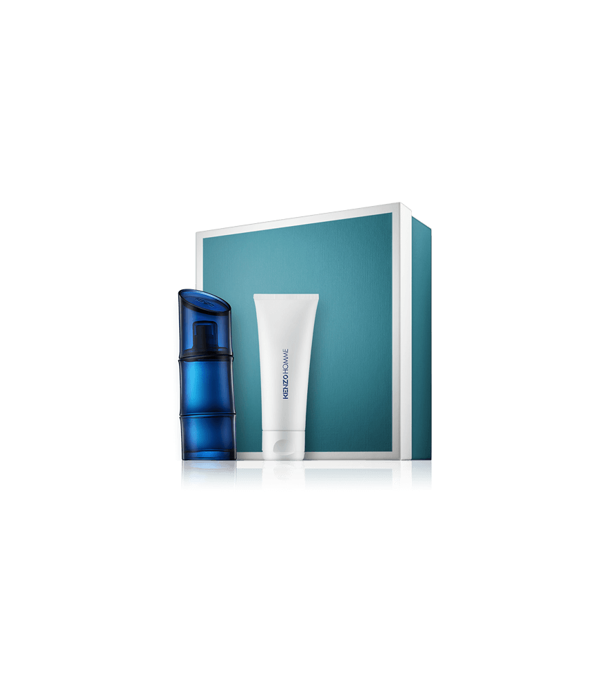 Kenzo Homme 60 ml EdT Set mit EdT Intense Spray & Shower Gel