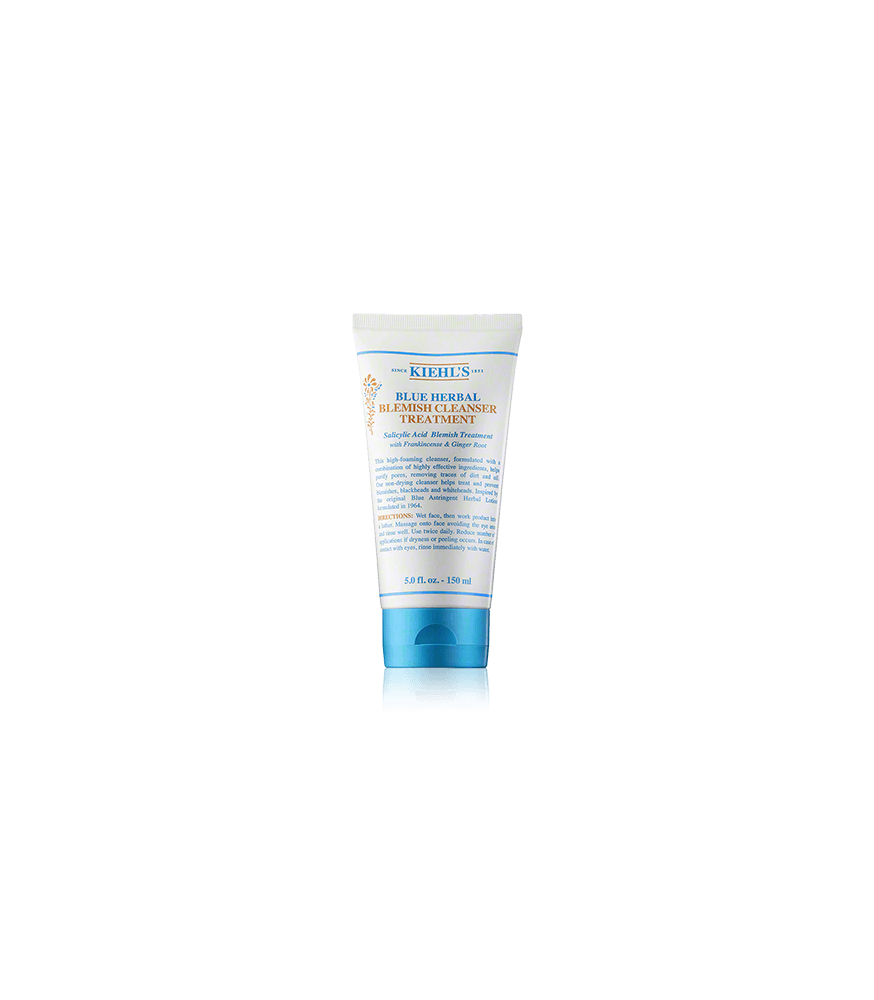 Kiehl's Face Care Blue Herbal Blemish Cleanser Treatment (150 ml)