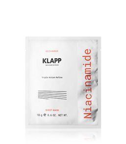 KLAPP Niacinamide Triple Action Refine Sheet Mask (18 g)