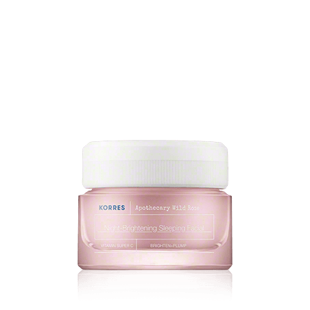 Korres Apothecary Wild Rose Care Night-Brightening Sleeping Facial (40 ml)