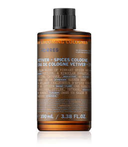 Korres Athenian Grooming Vetiver + Spices Eau de Cologne (100 ml)