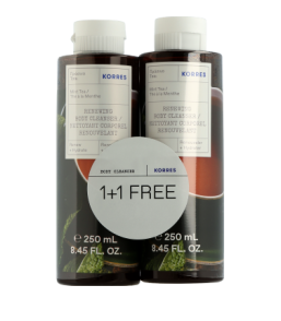 Korres Mint Tea Set mit Body Cleanser