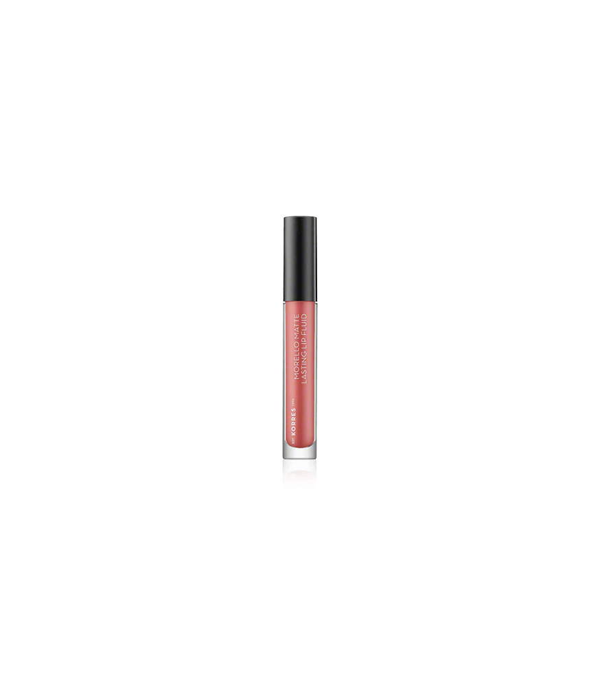 Korres Morello Matte Lasting Lip Fluid 06 Romantic Nude (3