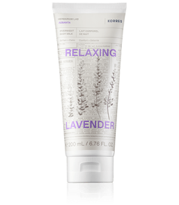 Korres Relaxing Lavender Overnight Body Milk (200 ml)