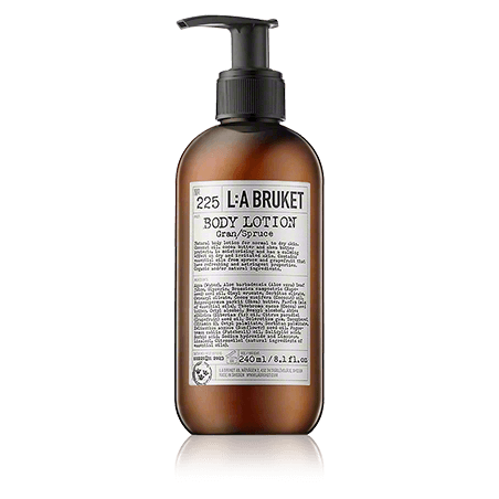 L:A BRUKET Body Care 225 Body Lotion Spruce (240 ml)