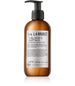 L:A BRUKET Cleansing 074 Hand & Body Wash Cucumber/Mint (240 ml)