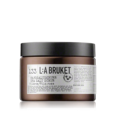 L:A BRUKET Cleansing 133 Sea Salt Scrub Wild Rose (420 g)