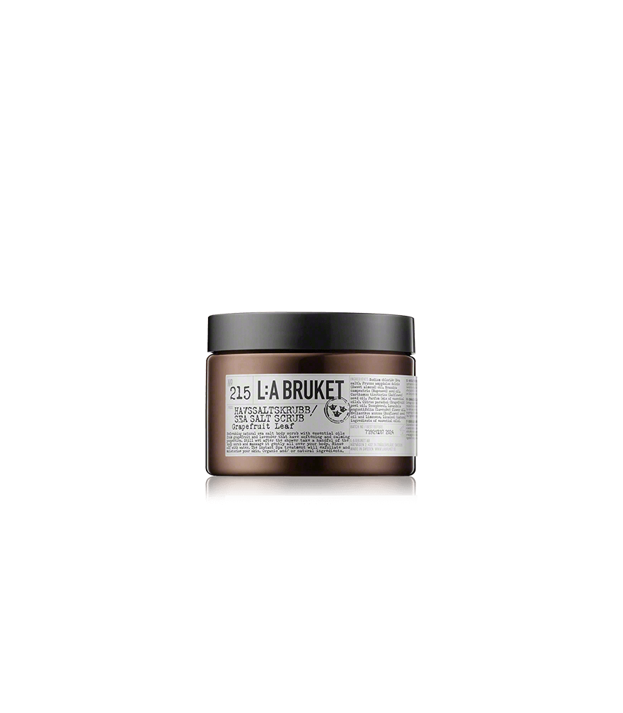 L:A BRUKET Cleansing 215 Sea Salt Scrub Grapefruit Leaf (420 g)