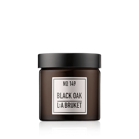 L:A BRUKET Home Fragrance 149 Scented Candle Black Oak (50 g)