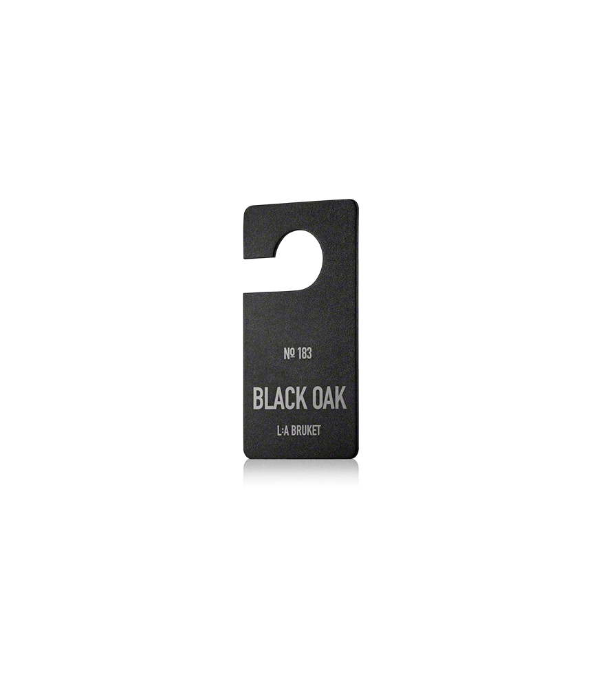 L:A BRUKET Home Fragrance 183 Fragrance Tag Black Oak