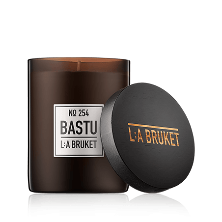 L:A BRUKET Home Fragrance 254 Scented Candle Bastu (260 g)